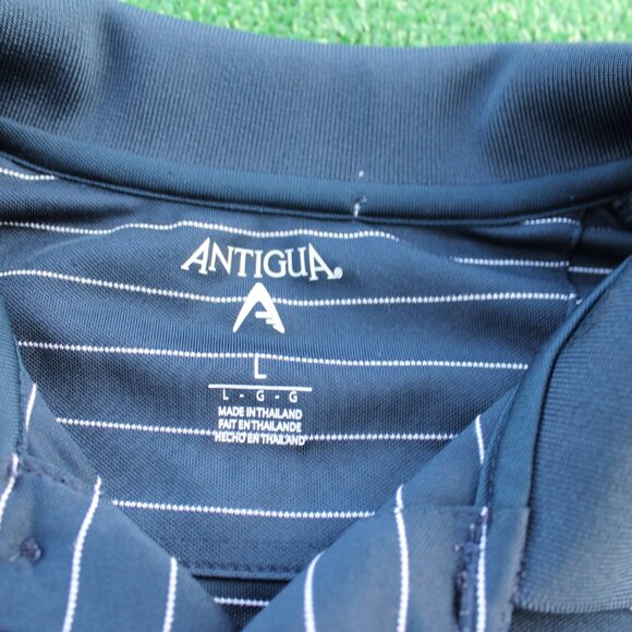 ⚾🍺Antigua MLB Cleveland Indians Budweiser striped Polo - Picture 3 of 7